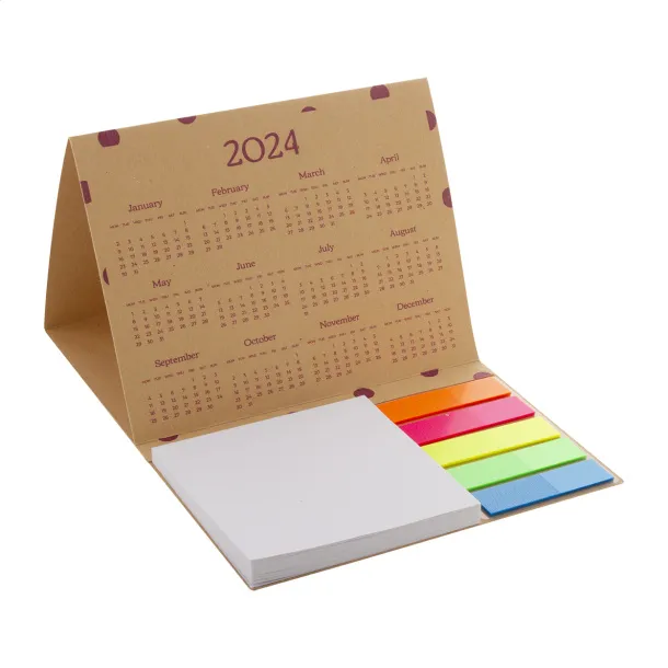 CreaStick Combo Date Eco custom calendar Natural