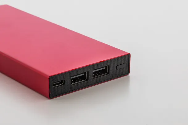 RaluTen prijenosna baterija, 10.000 mAh Crvena