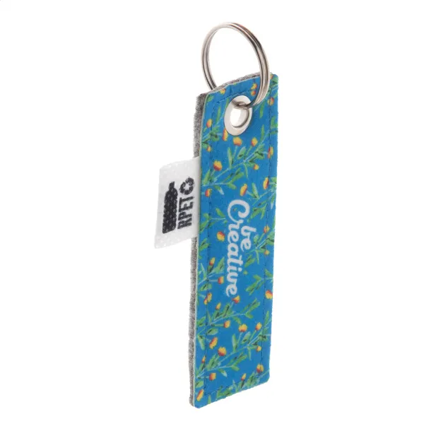 CreaFelt Key A personalizirani privjesak za ključeve Bijela Siva