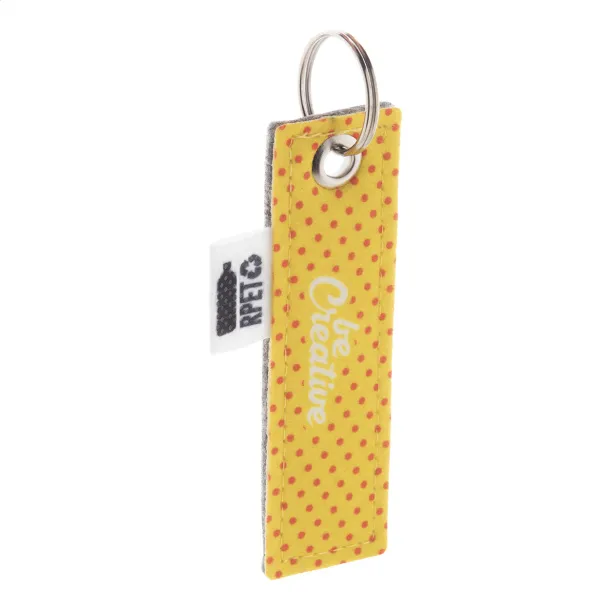 CreaFelt Key A personalizirani privjesak za ključeve Bijela Siva