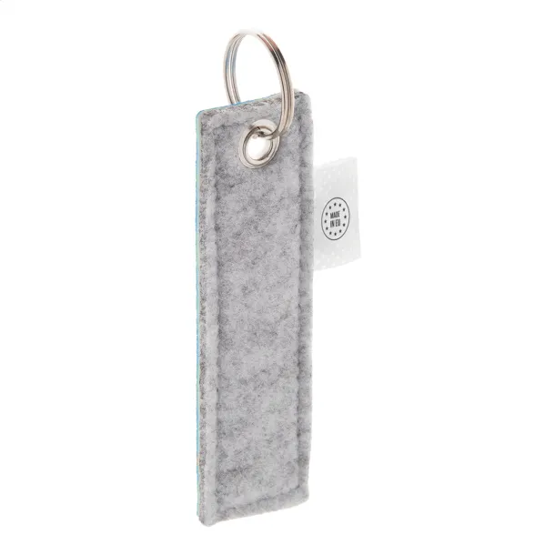 CreaFelt Key A personalizirani privjesak za ključeve Bijela Siva