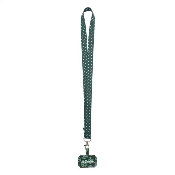 Subyard Mobile RPET custom RPET mobile holder lanyard White
