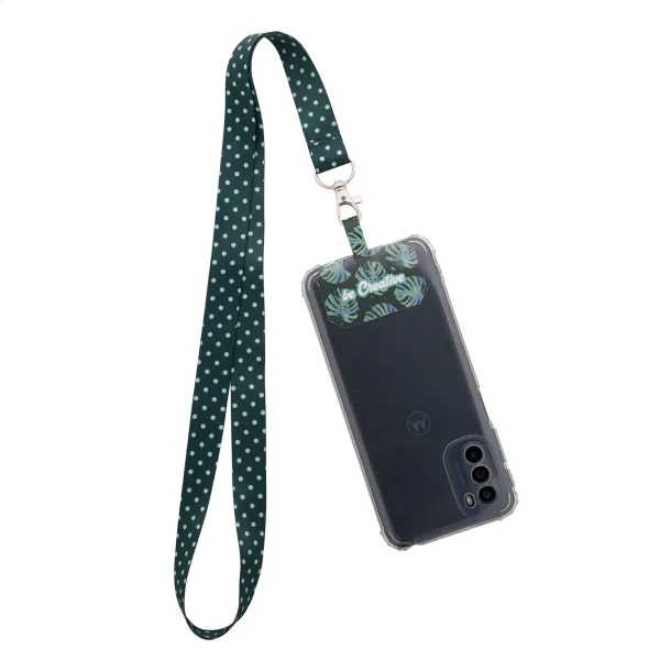 Subyard Mobile RPET personalizirana RPET vezica za držač mobitela Bijela