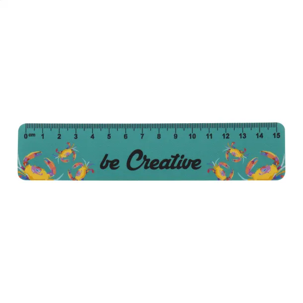 Drawy 15 custom ruler, 15 cm White