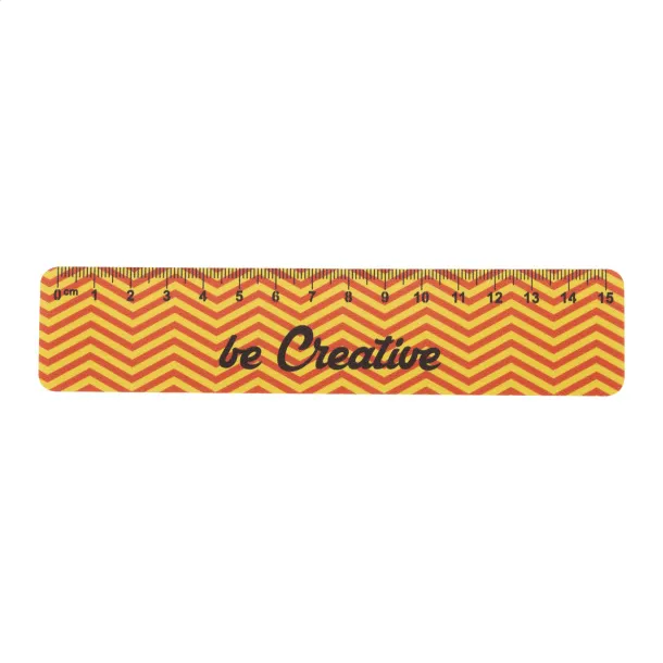 Drawy 15 custom ruler, 15 cm White