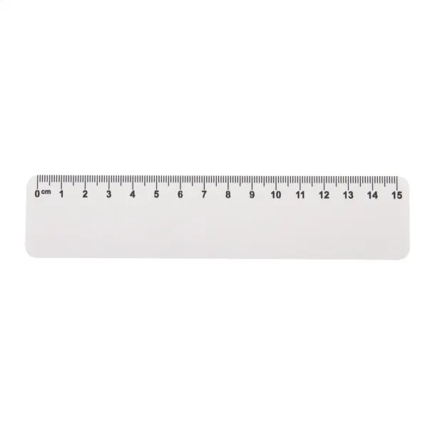Drawy 15 custom ruler, 15 cm White