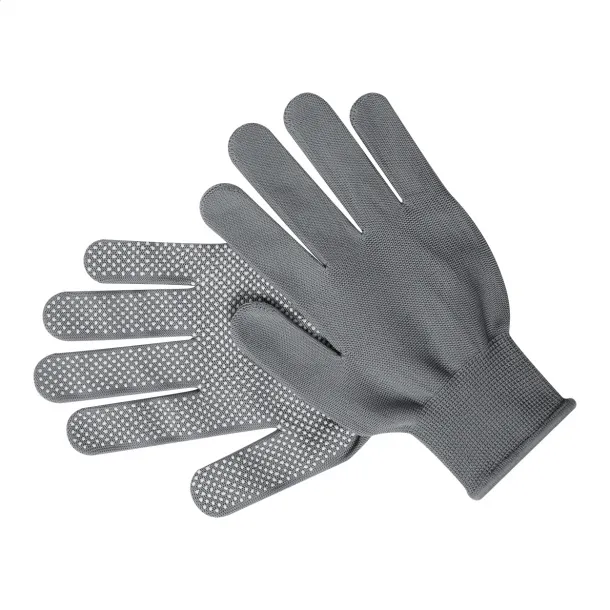 Horgol rukavice ash grey