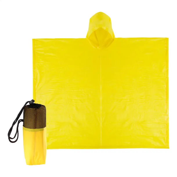 Drizzle poncho Yellow