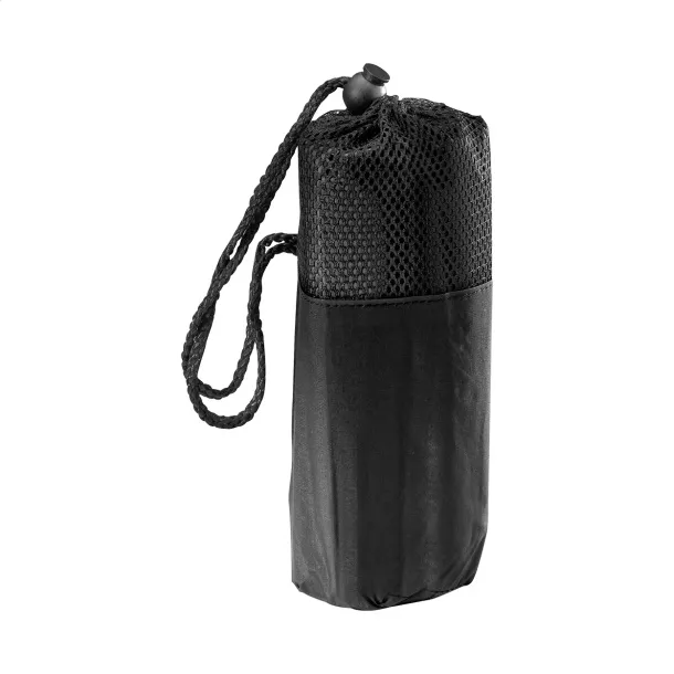 Drizzle poncho Black