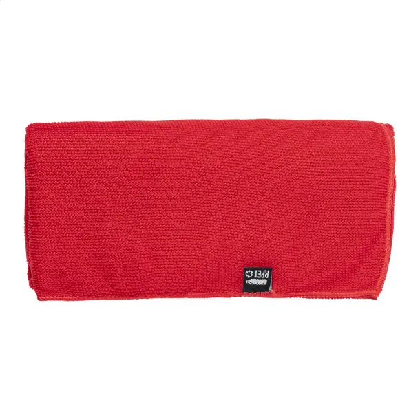 Primal RPET ručnik, 160 g/m². Crvena