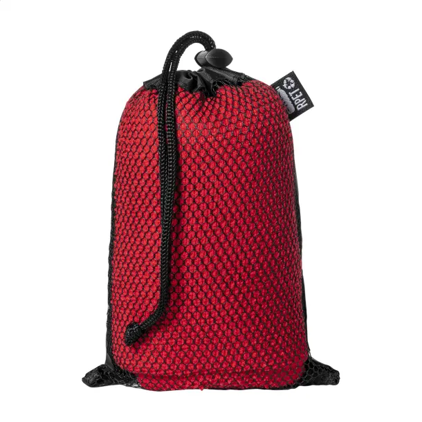 Primal RPET ručnik, 160 g/m². Crvena