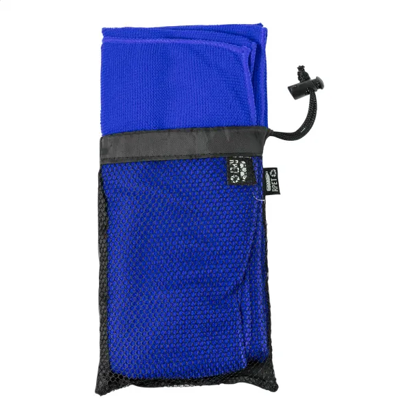Primal RPET ručnik, 160 g/m². Plava