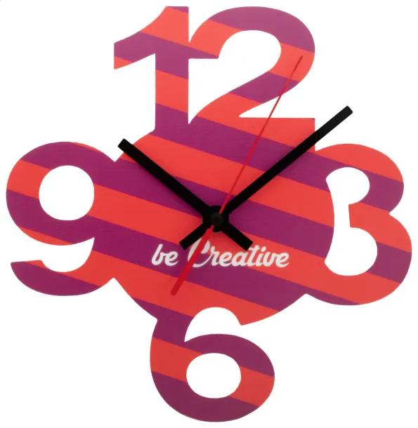 BeTime 12 personalizirani zidni sat Bijela