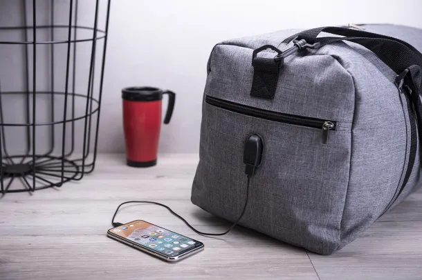 Cutler sportska torba ash grey
