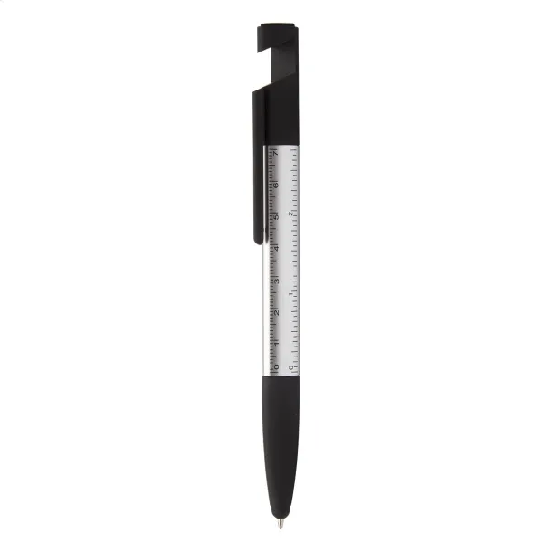 Handy touch ballpoint pen Black Silver