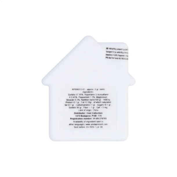 HutMint mint bomboni u kutijici Bijela