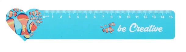Couler 15 15 cm ruler, house White