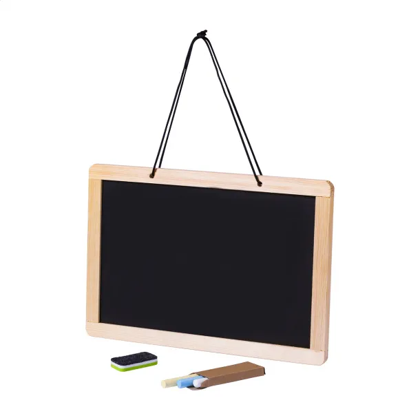 Grocery message board Black White
