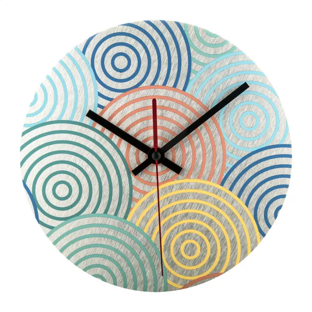 BeTime Alu D wall clock Silver