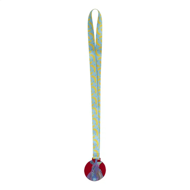 Subdal Colour custom medal transparent red