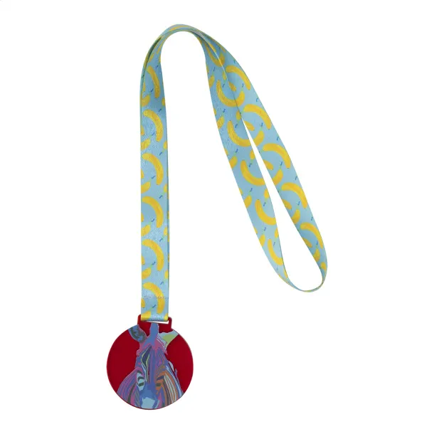 Subdal Colour personalizirana medalja transparent red