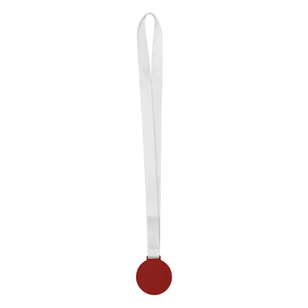 Subdal Colour custom medal transparent red