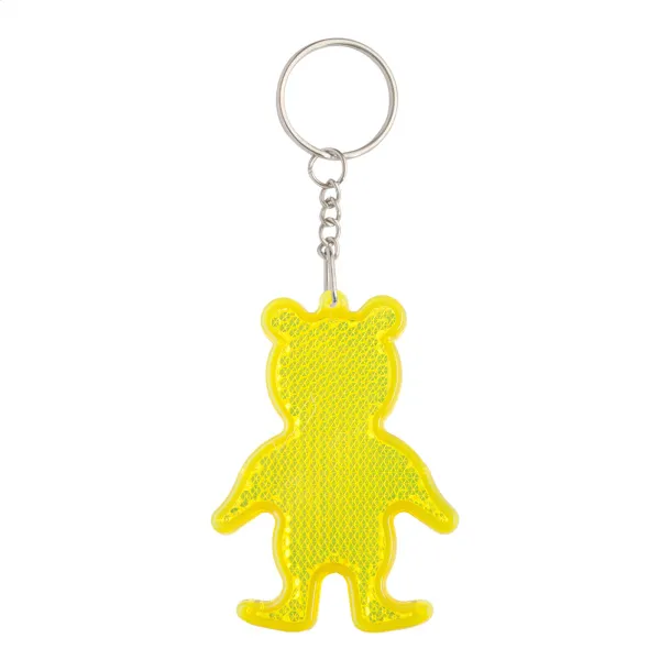 Safebear prism keyring Yellow