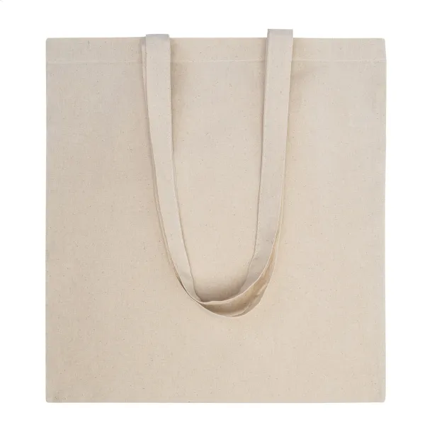 Longish 140 cotton shopping bag, 140 g/m² Natural