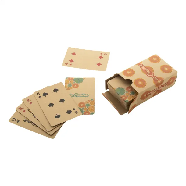 CreaCard Eco custom playing cards Natural