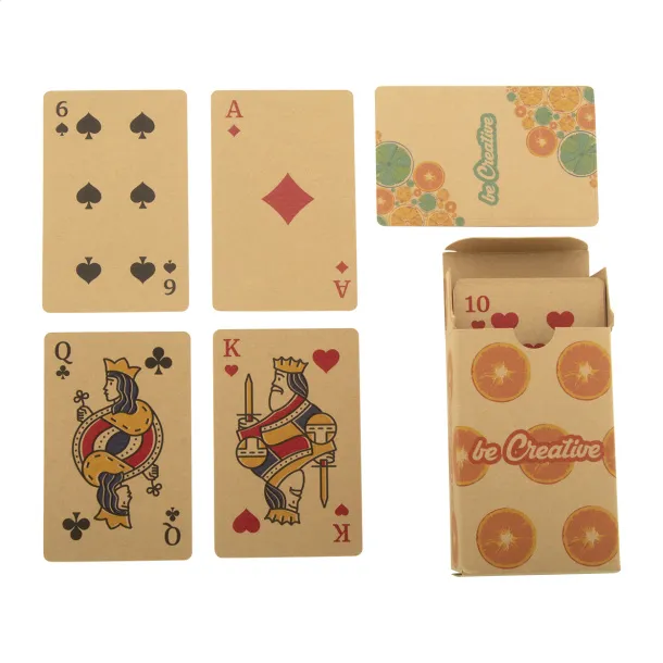 CreaCard Eco custom playing cards Natural