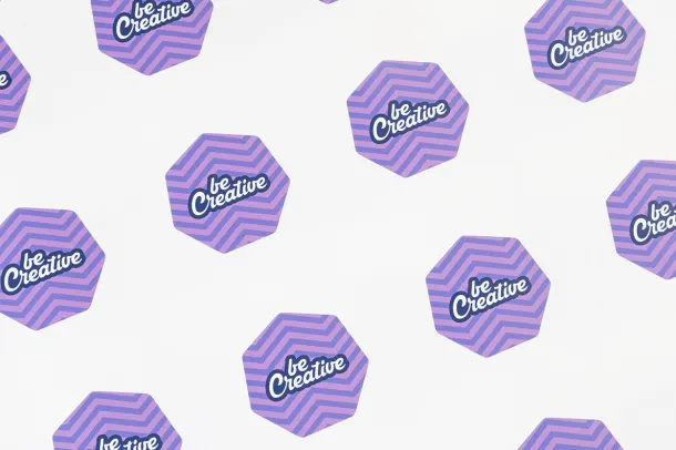 VinyStick plastificirana naljepnica Bijela