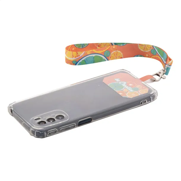 SuboFob Mobile RPET custom RPET mobile wrist strap White