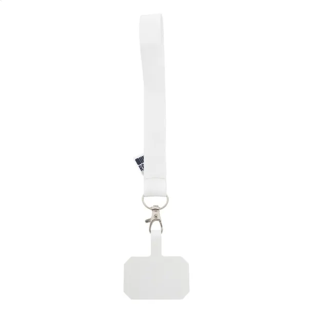 SuboFob Mobile RPET custom RPET mobile wrist strap White