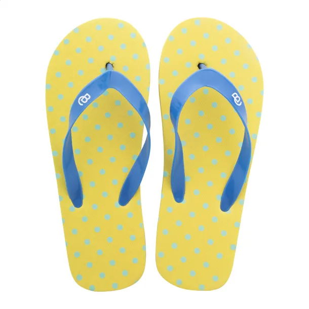 CreaPlaya customisable beach slippers Blue