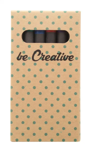 Craxon 6 Eco custom 6 pc crayon set Natural