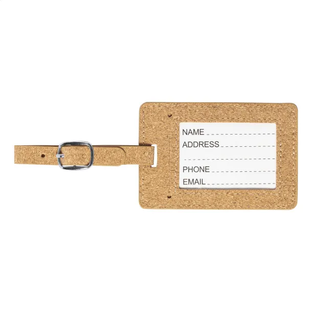 Haneda luggage tag Natural
