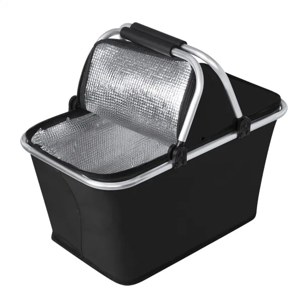 Paccola cooler picnic basket Black