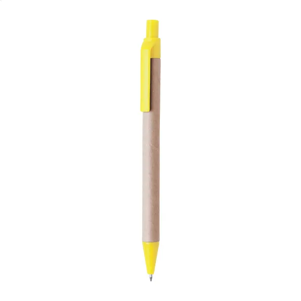 Papper ballpoint pen Yellow Natural