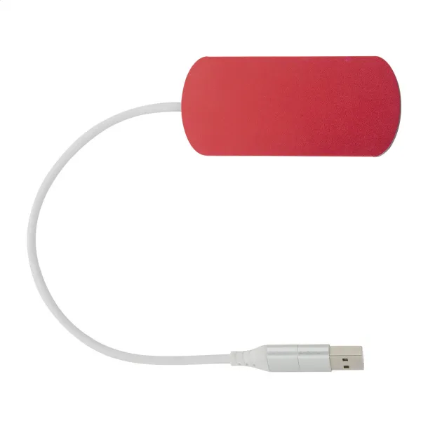 Raluhub USB hub Red