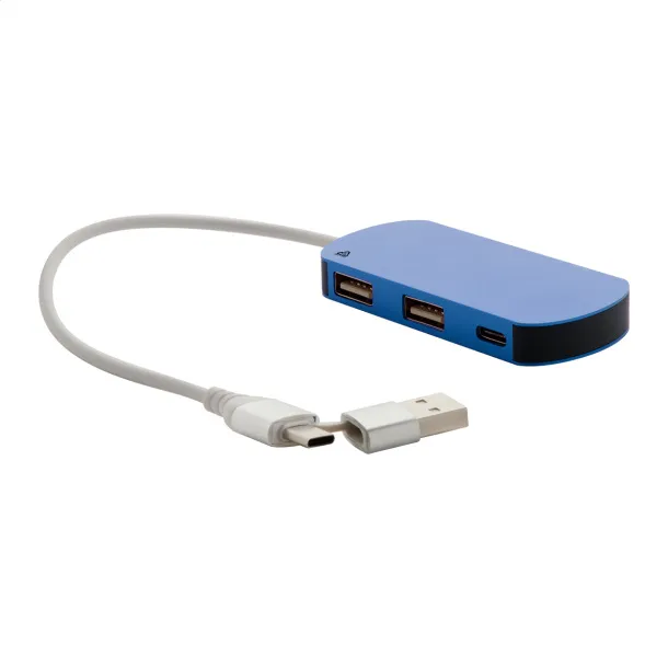 Raluhub USB hub Plava