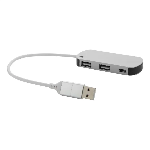 Raluhub USB hub Silver