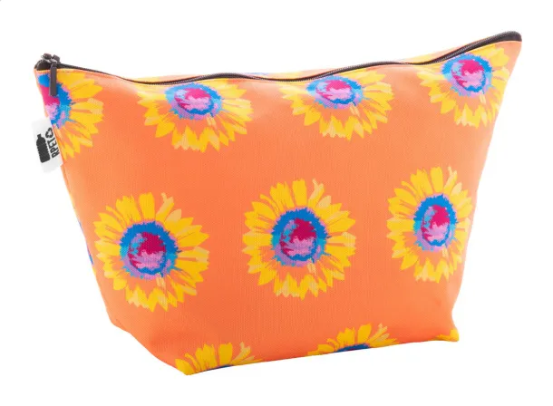 CreaBeauty Trapeze L custom cosmetic bag Black White