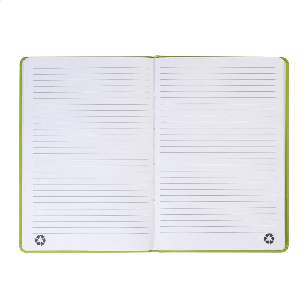 Repuk Line A5 RPU notebook Lime green