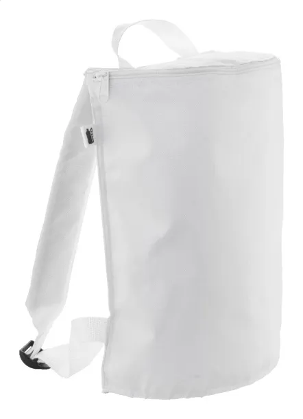 CreaCool Back personalizirani rashladni ruksak od RPET materijala Bijela