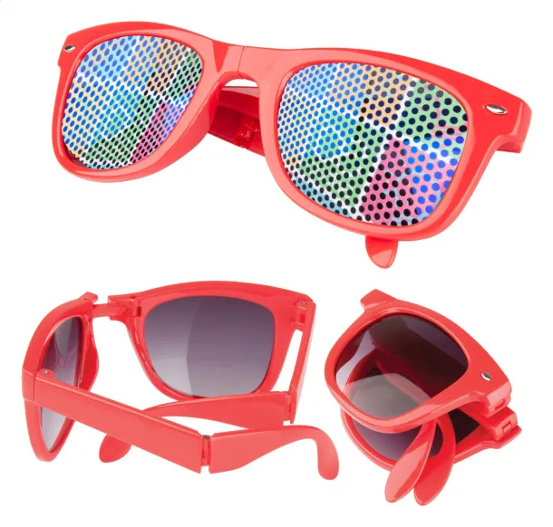 Orimi foldable sunglasses Red