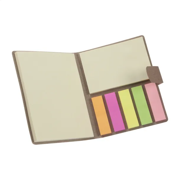 Sizes adhesive notepad Natural