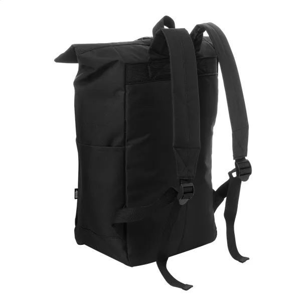 Reback RPET ruksak, 14" Crna