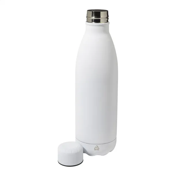 Refill Soft recycled stainless steel bottle White
