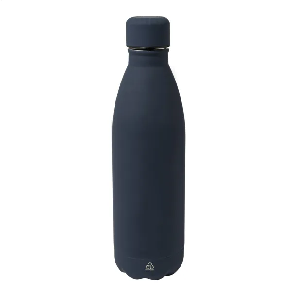 Refill Soft recycled stainless steel bottle Dark blue
