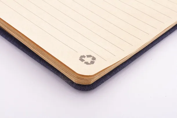 Holbook A5 RPET notes Plava